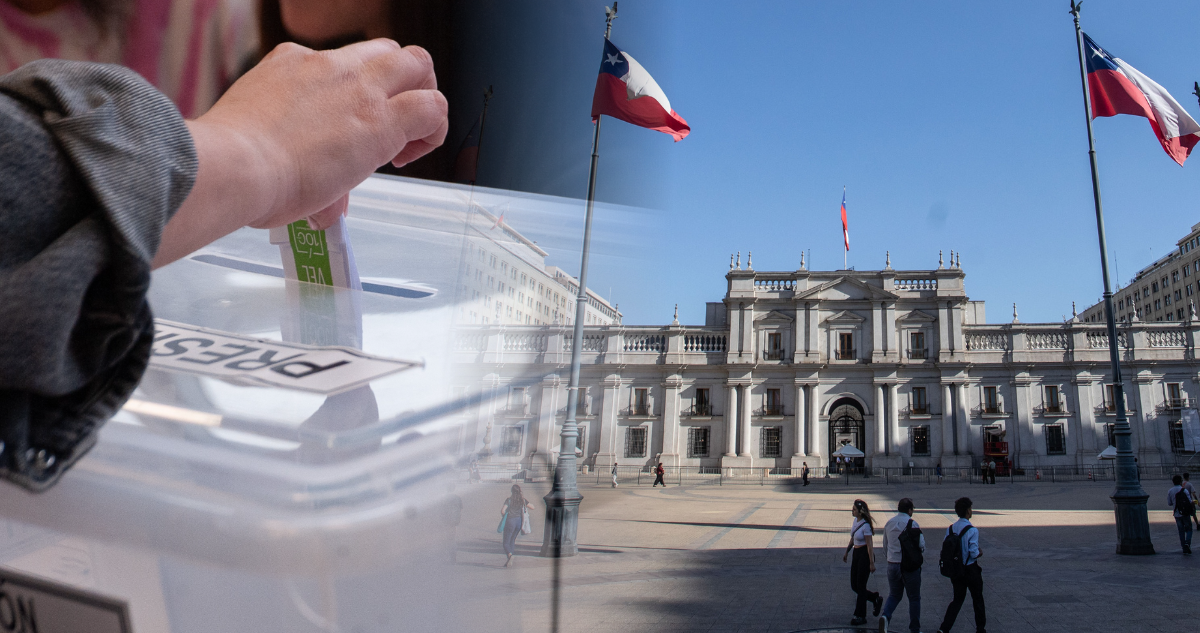 La Moneda y caja de votos.
