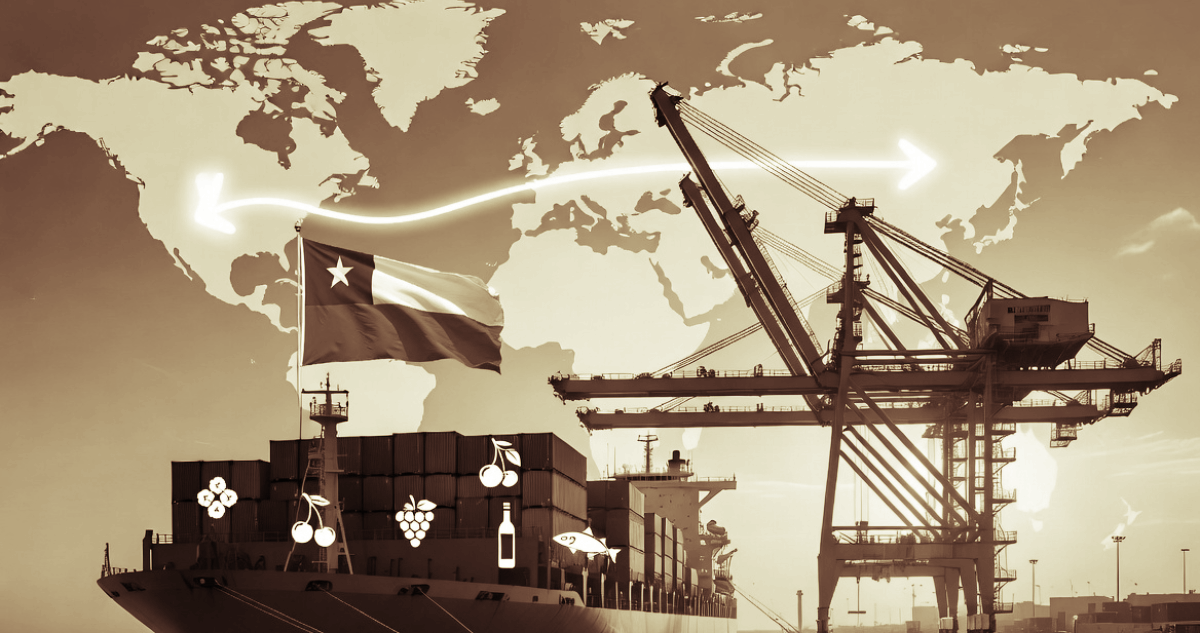 Exportaciones chilenas semestrales marcan hito de US$60.354 millones: Los envíos a India se duplican