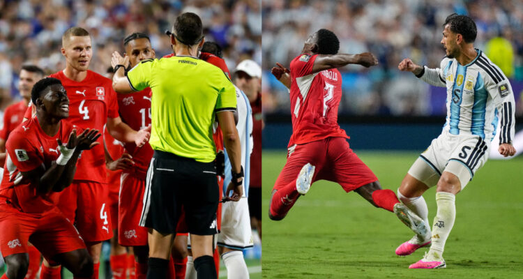 expulsión de Embolo ante Argentina en Mundial 2026