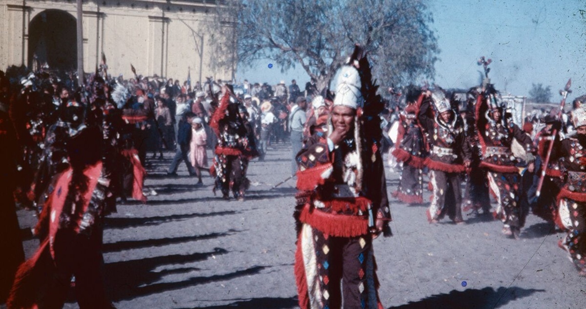 Fiesta de La Tirana 1960, Archivo Familia Saavedra Yaochem, www.enterreno.cl