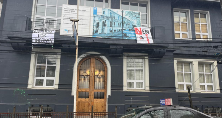 Liceo de Niñas de Concepción se mantiene en paro: Establecimiento es compartido con el Liceo Brasil