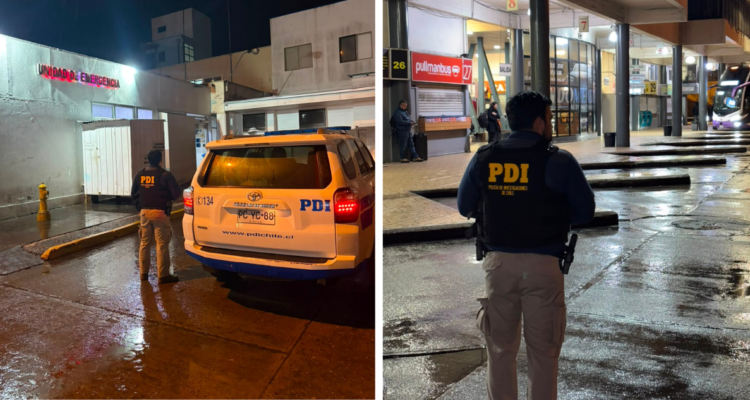 Hombre es asesinado con arma cortante al interior de Terminal de Buses de Coquimbo: PDI busca al autor