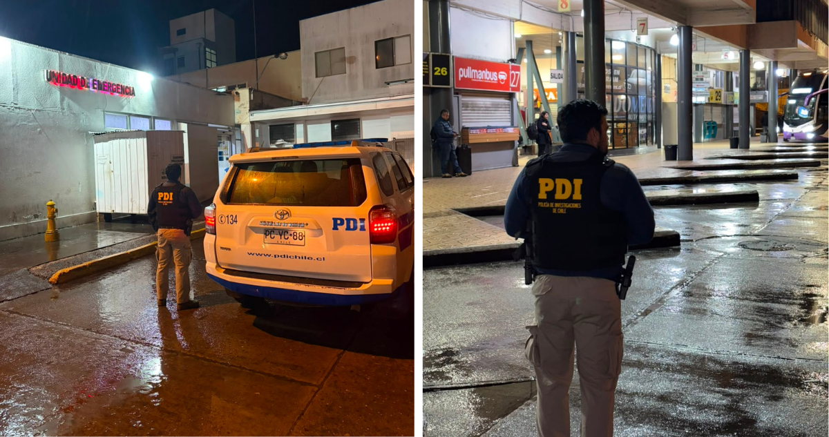 Hombre es asesinado con arma cortante al interior de Terminal de Buses de Coquimbo: PDI busca al autor