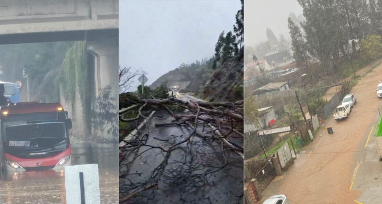 Alcaldesa de Valparaíso advierte riesgo por desborde de esteros y remociones en masa por temporal