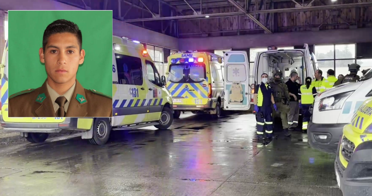 Carabineros baleados en Valdivia buscaban detener al presunto autor del crimen del cabo Naín