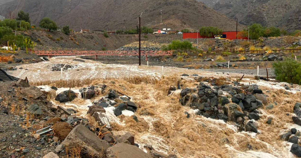 Senapred activa mensajería SAE preventiva por activación de quebradas en varias comunas de Atacama