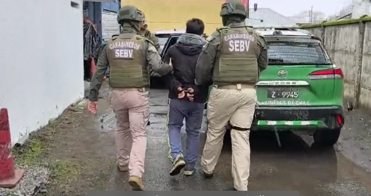Era jinete del Club Hípico: detienen en Concepción a imputado por violento robo a conductor en Viña