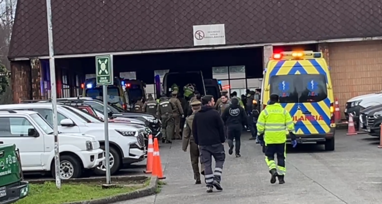 Carabinero habría recibido balazo en el rostro durante procedimiento en la costa de Valdivia