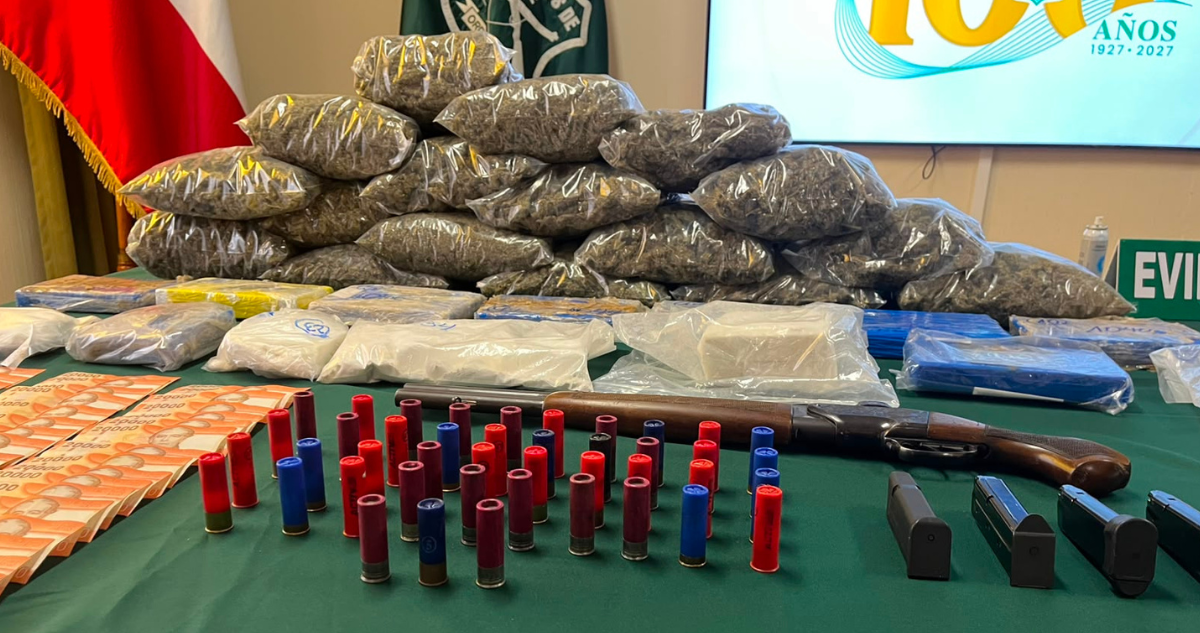 “Operación tridente” deja 89 kilos de droga incautada y dos detenidos: avalúo es de $500 millones
