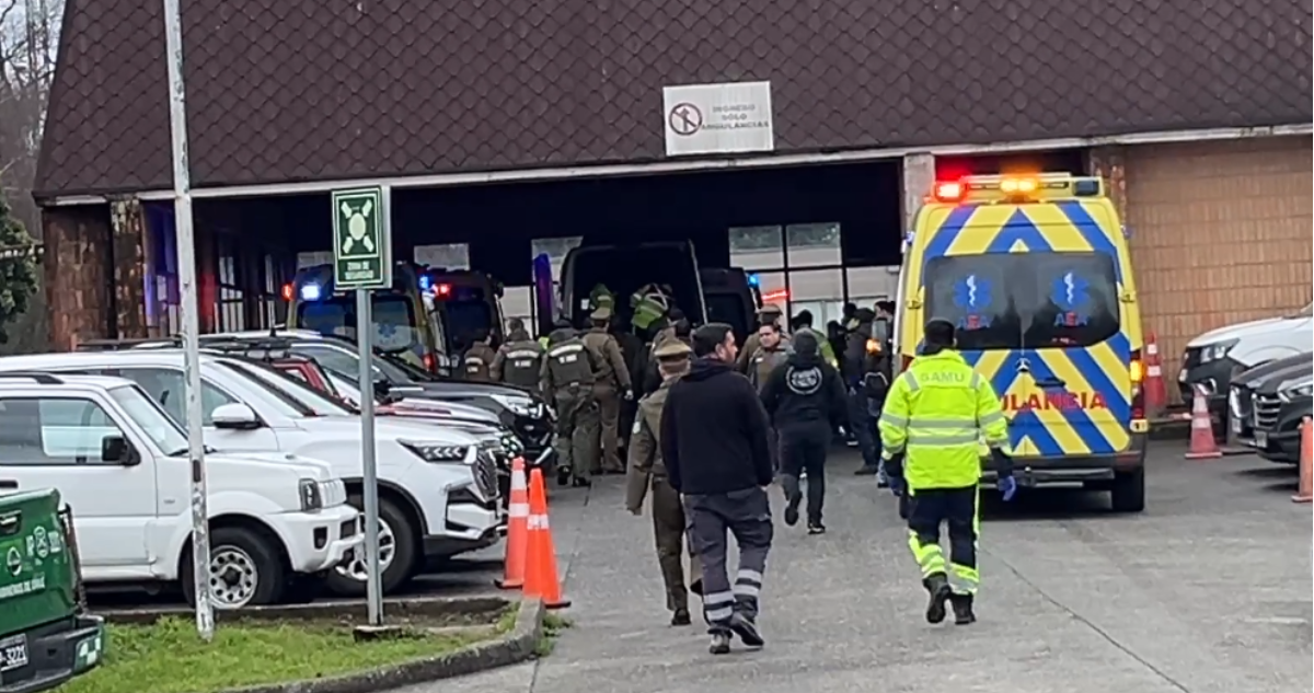 Carabinero habría recibido balazo en el rostro durante procedimiento en la costa de Valdivia
