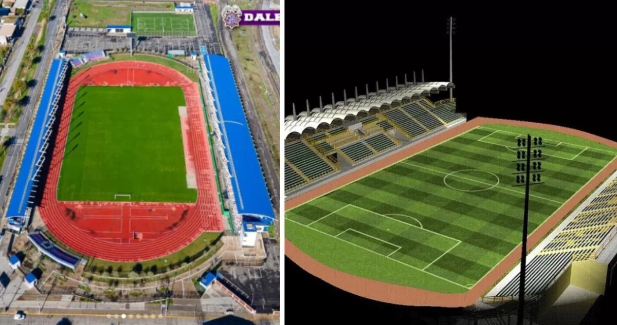 Acusan hermetismo en reparaciones del Estadio de San Antonio y comunidad deportiva exige respuestas