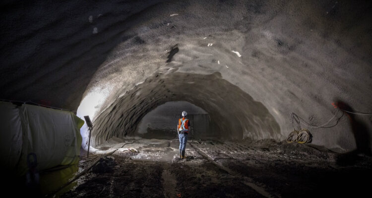 Foto de un túnel