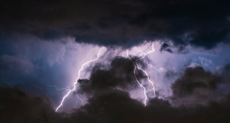 Foto de una tormenta eléctrica para ilustrar nota sobre El Niño