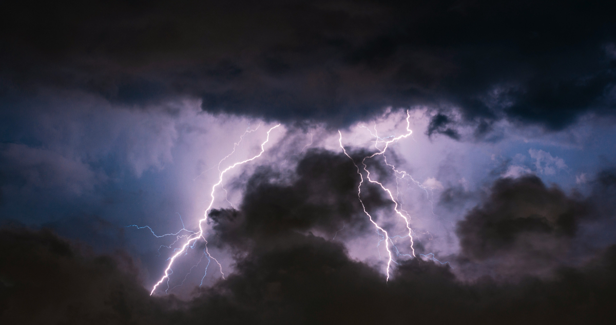 Foto de una tormenta eléctrica para ilustrar nota sobre El Niño