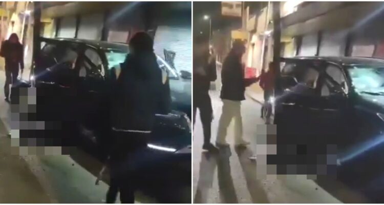 Doble homicidio en Av. 10 de Julio en Santiago: sujetos en moto dispararon ráfagas a ocupantes de auto