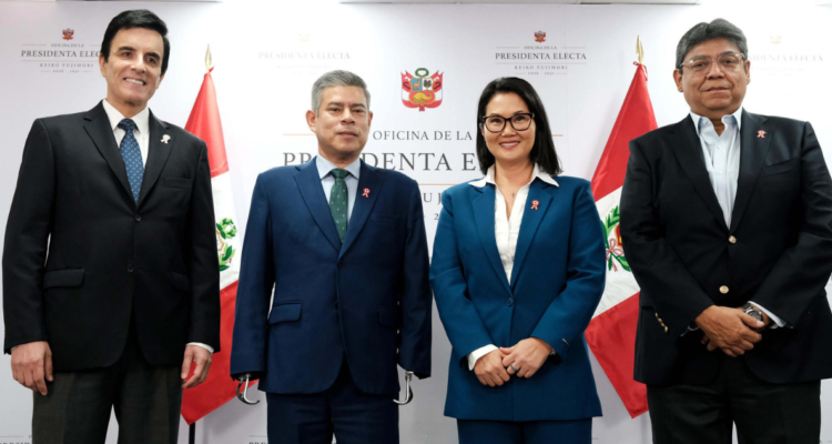 Primer gabinete de Keiko Fujimori en Chile