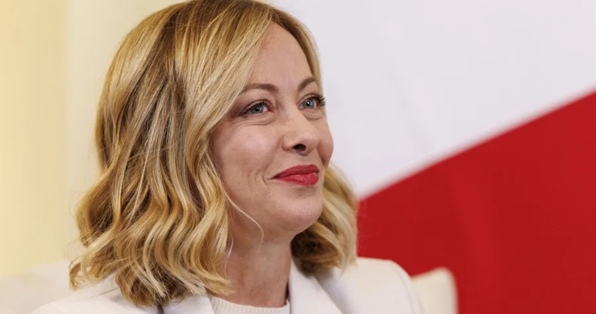 Imagen de archivo de la primera ministra de Italia, Giorgia Meloni