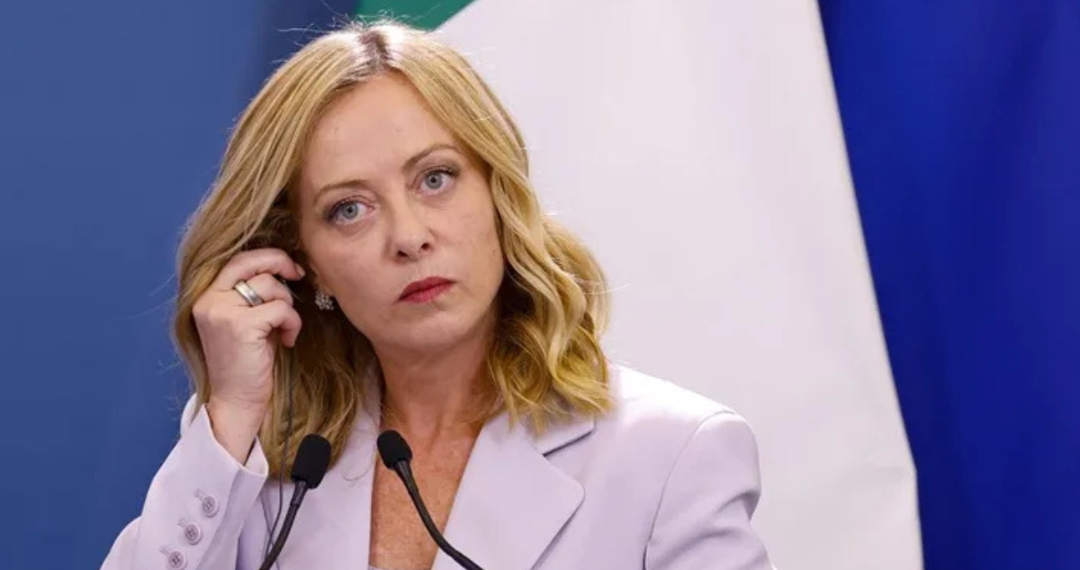Imagen de archivo de la primera ministra de Italia, Giorgia Meloni