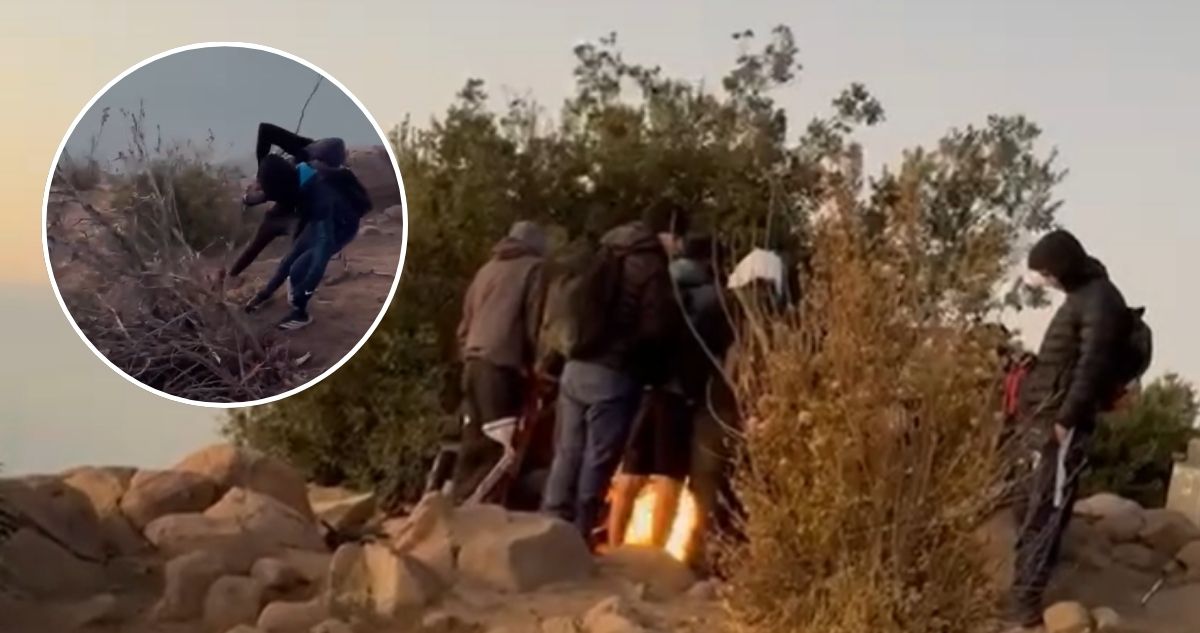 Gobierno de Santiago anuncia acciones contra responsables de fogatas en cerros El Carbón y Manquehue