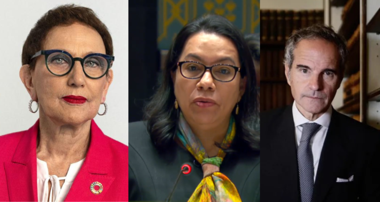 Quiénes son Grynspan, Rodrigues-Birkett y Grossi, los contrincantes de Bachelet para liderar la ONU