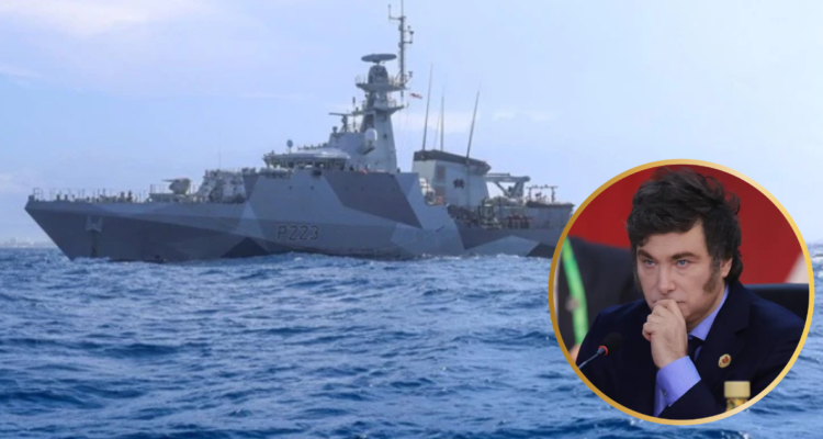 Reino Unido contraprotesta por paso del HMS Medway desde Malvinas a Chile
