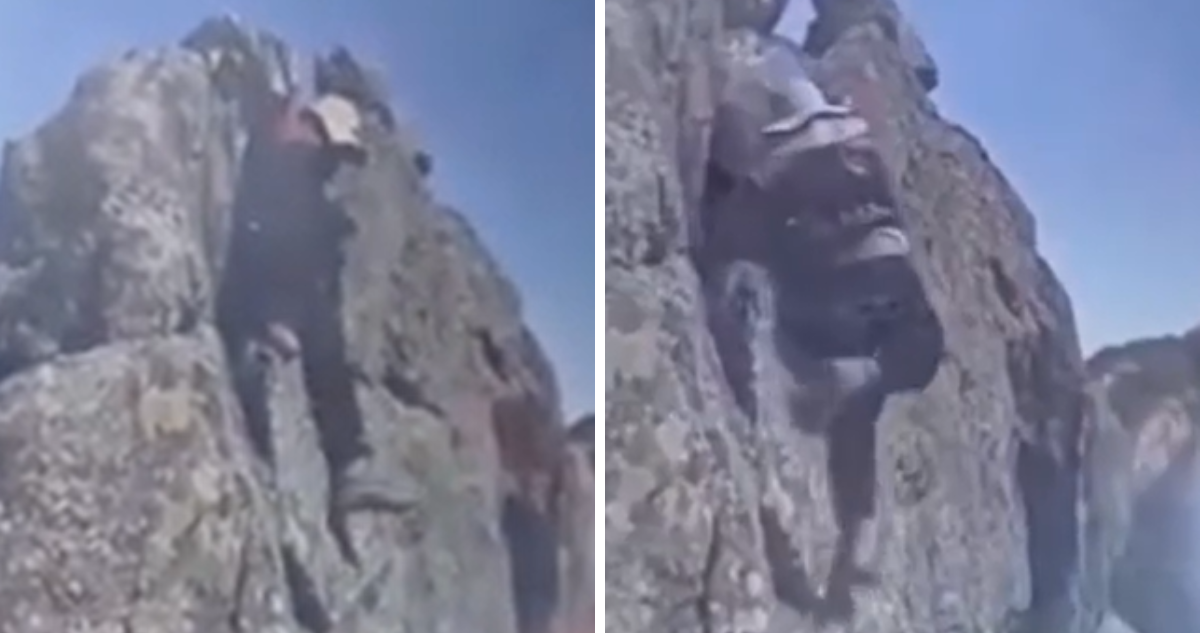 Brasileño muere al caer de un acantilado tras tomarse una foto: quedó todo grabado