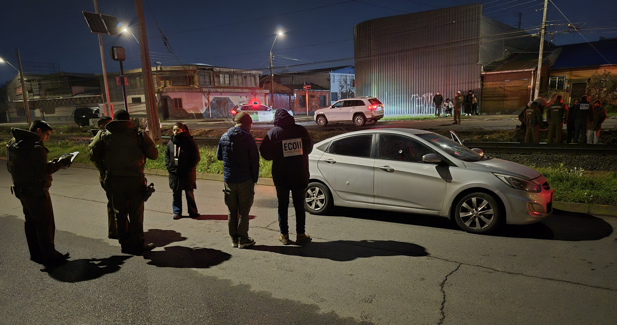 Fiscalía ECOH indaga nuevo homicidio en Concepción: hombre es asesinado al interior de un vehículo