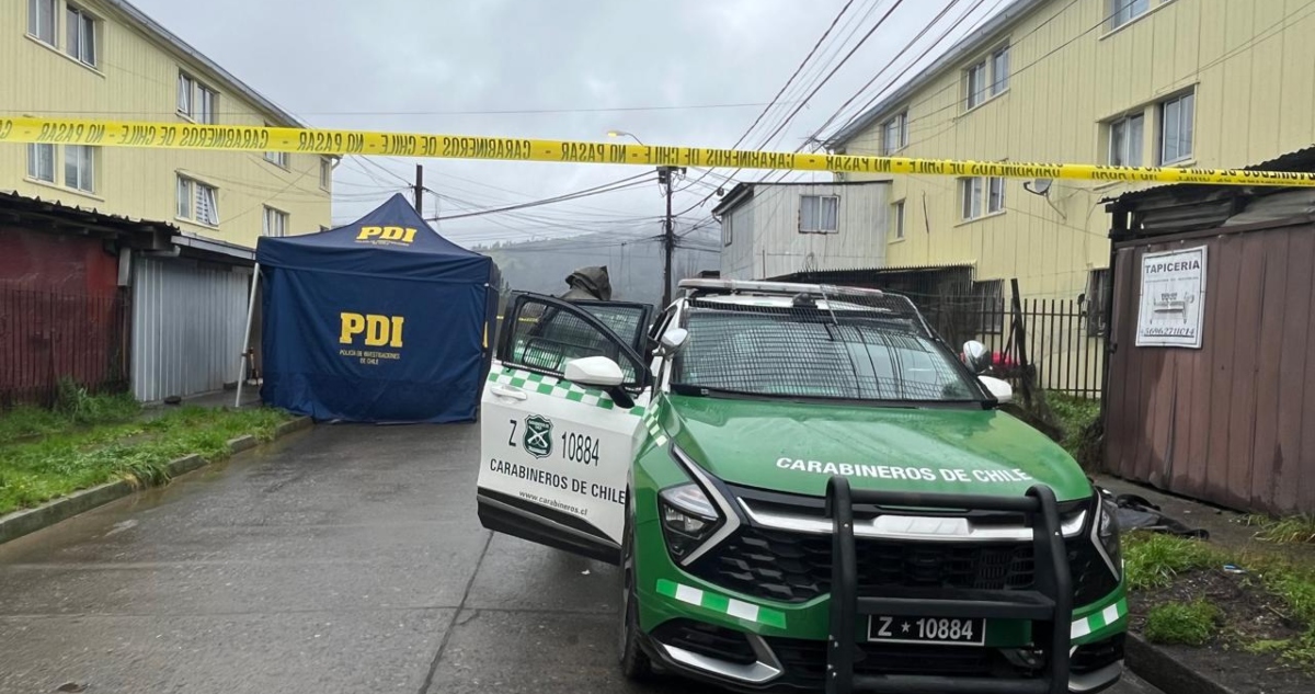Asesinato de hombre en Chiguayante