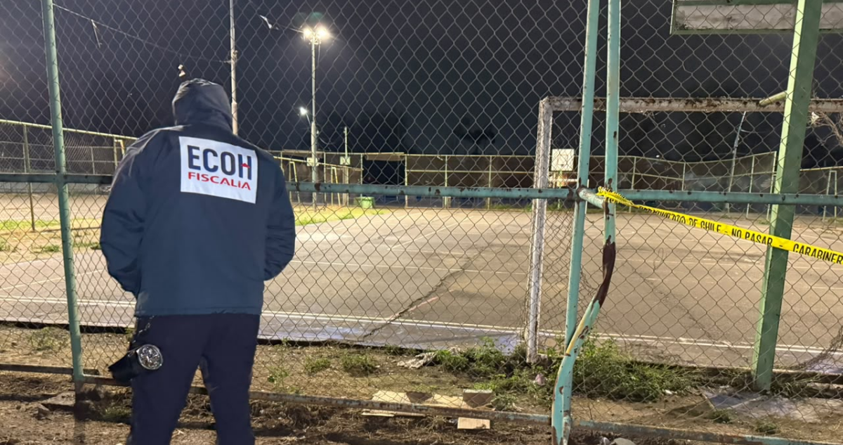 Homicidio en Quilicura: hombre es asesinado a tiros cuando compartía en una multicancha