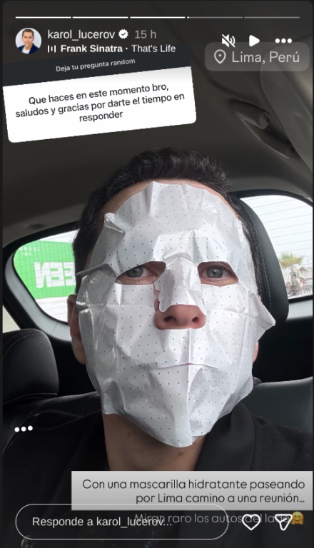 Karol Lucero en camino a Perú
