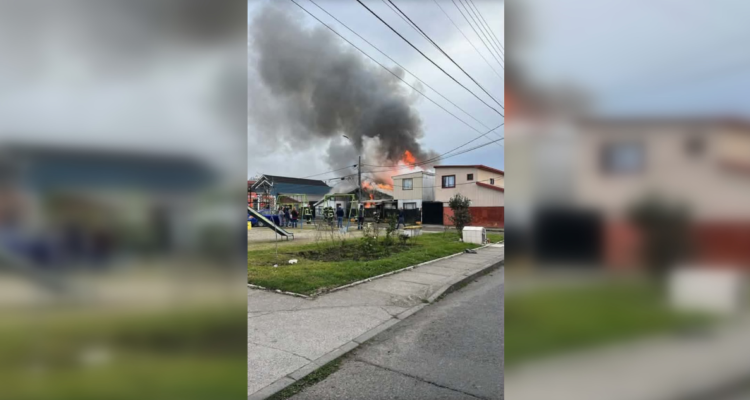 Adulto mayor muere al incendiarse su vivienda en Talcahuano