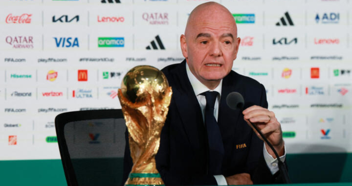 Infantino y el Mundial foto de contexto