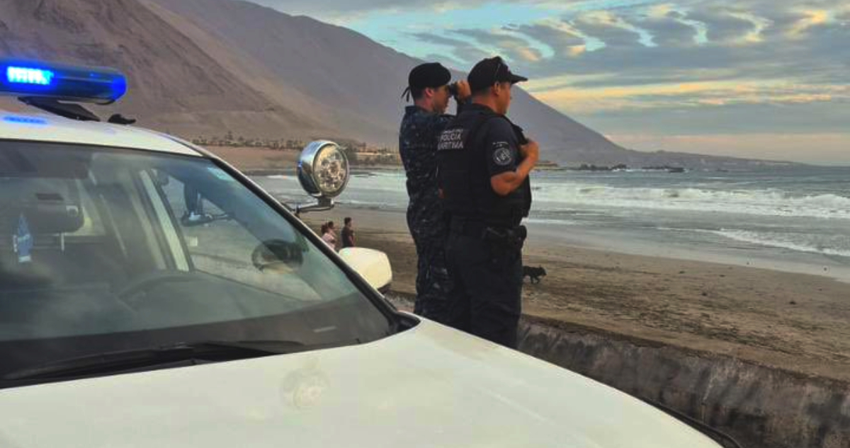 Intensa búsqueda de pescadores desaparecidos en Chañaral tras hallazgo de su embarcación semihundida