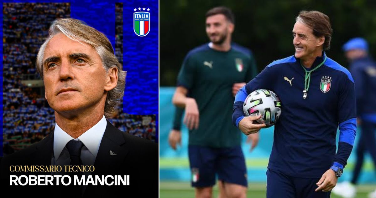 Roberto Mancini vuelve a ser DT de Italia
