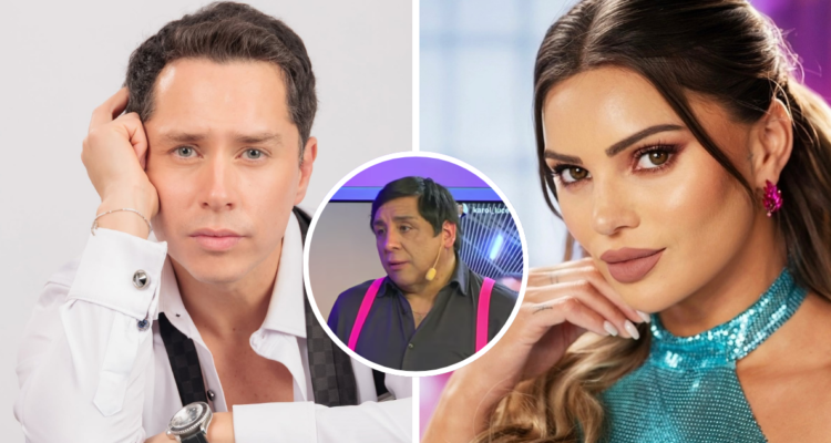 Karol Lucero y Faloon Larraguibel, junto a miniatura de Maxi Fuentes en referencia a ingreso a Volverias con tu ex