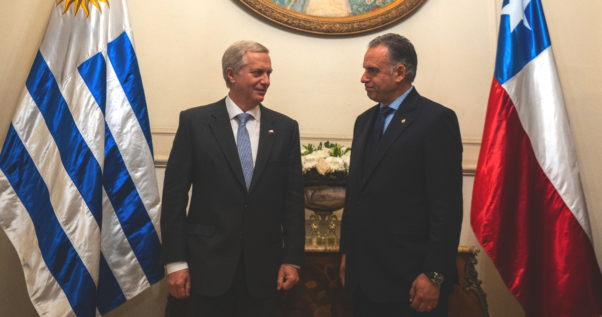 Kast y Orsi acuerdan en Uruguay reforzar la cooperación bilateral contra el narco y crimen organizado