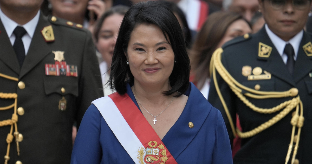 Keiko Fujimori en Perú