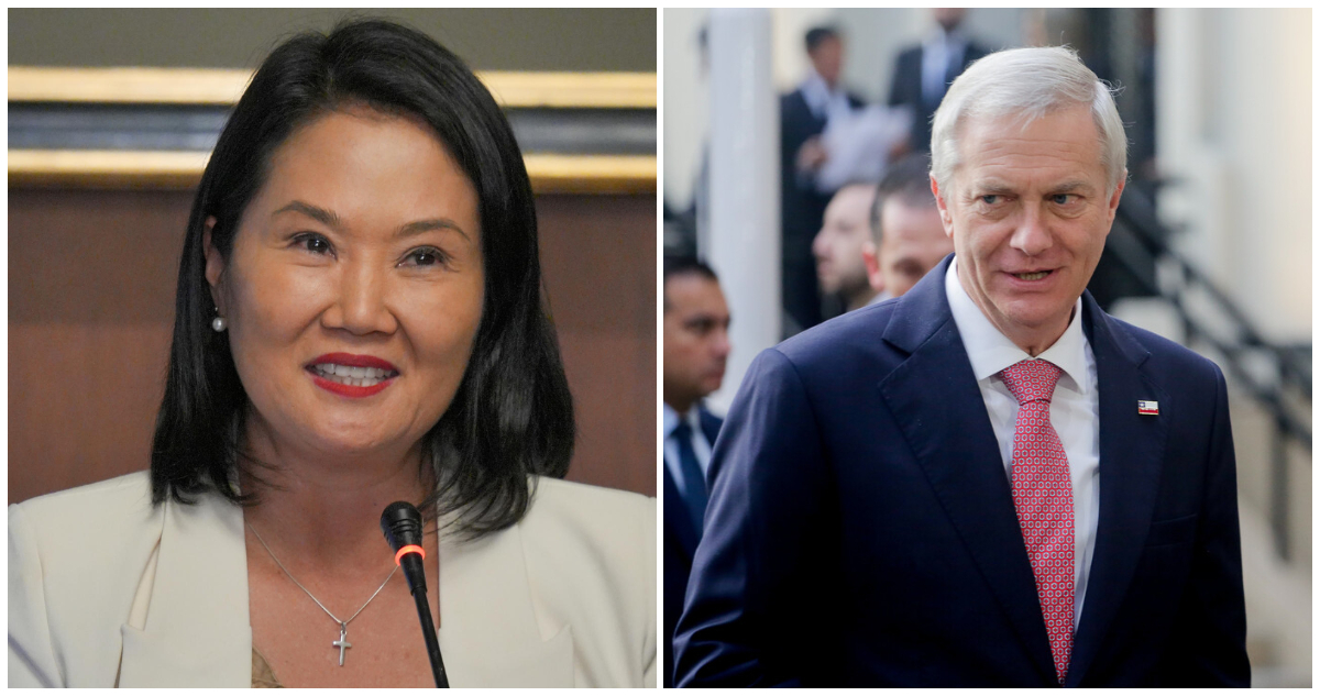 Keiko Fujimori y José Antonio Kast