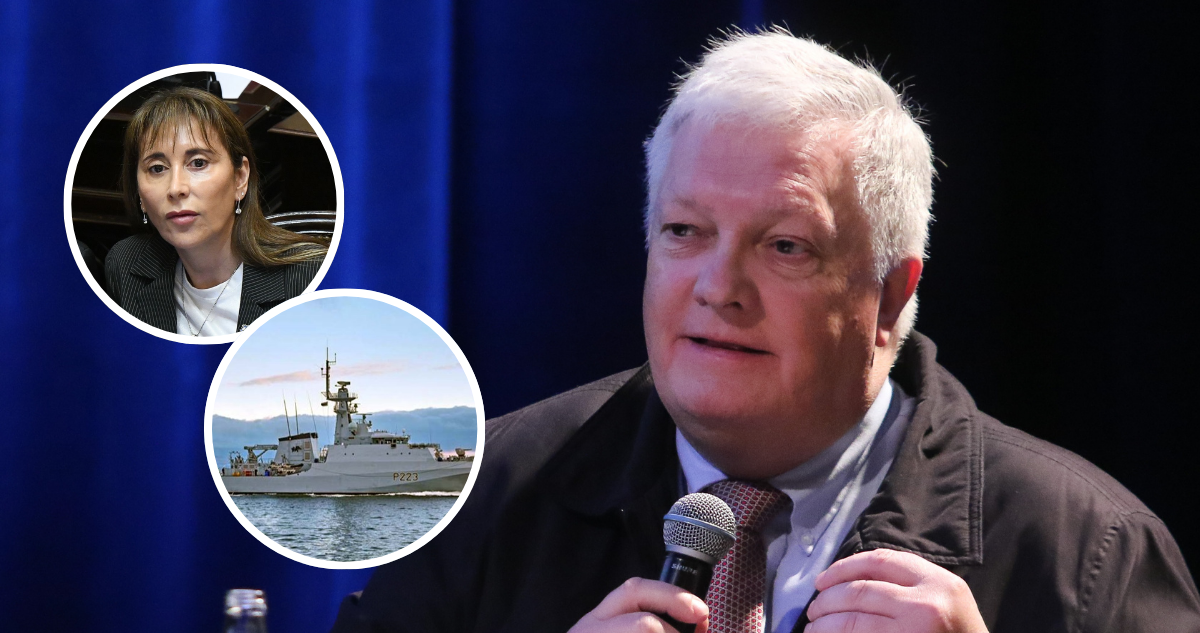 Kusanovic responde a senadora argentina que cuestionó tránsito de buque británico que recaló en Chile