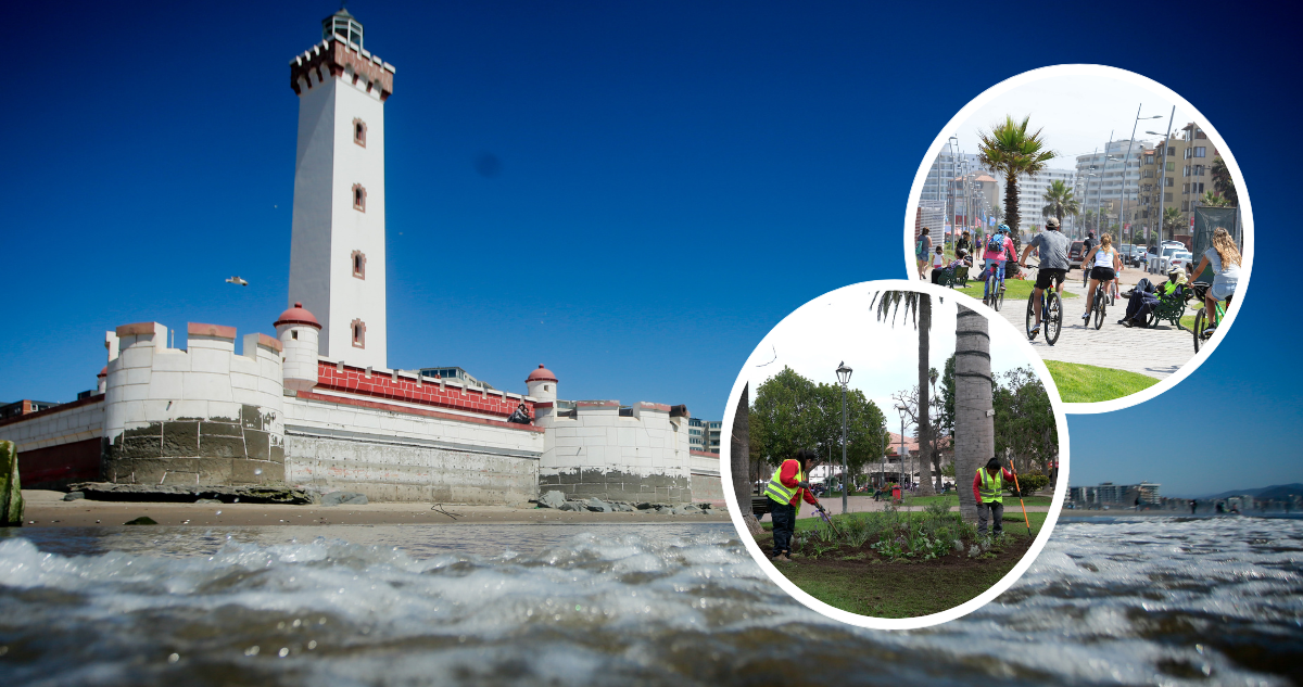Faro de La Serena y fotografías de la ciudad.