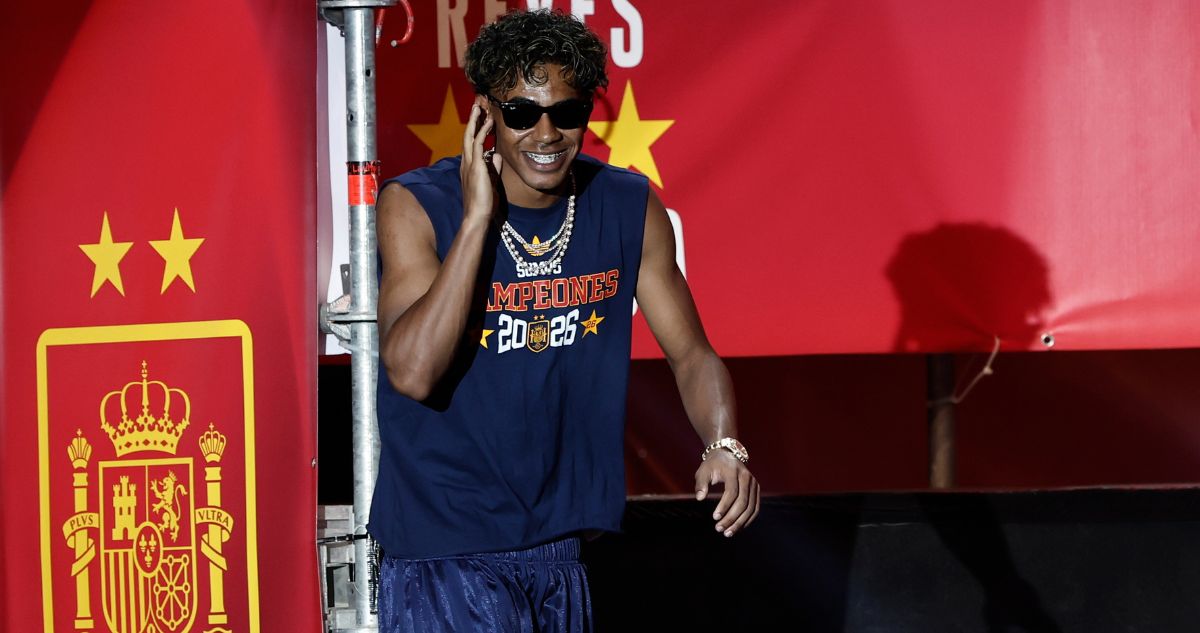 Lamine Yamal víctima de insultos racistas durante festejos en España por título del Mundial