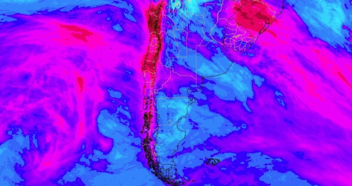 Los 4 frentes de lluvia, viento y nieve para la próxima semana en regiones del norte y sur del país