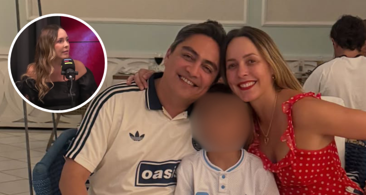 Maly Jorquiera junto a Sergio Freire y su hijo Lucas