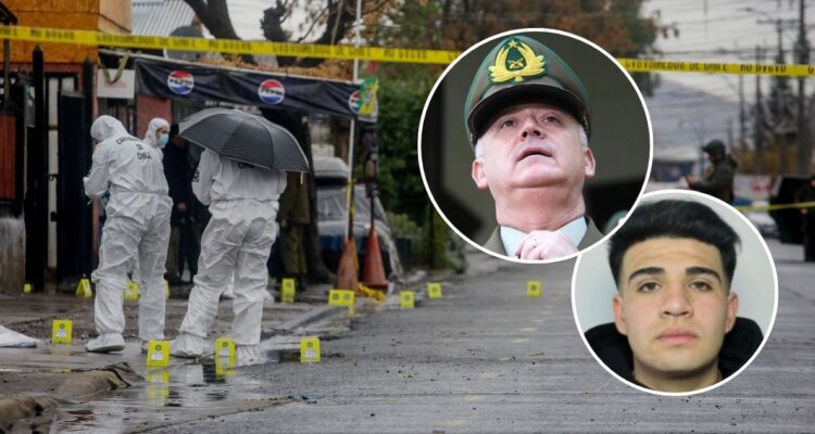 "Mejor que se entregue": General Araya advierte a "El Panda", presunto autor de disparos a carabineros