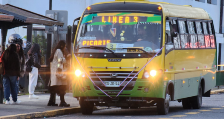 Prevén para 2027 la implementación del pago electrónico en transporte público de Valdivia