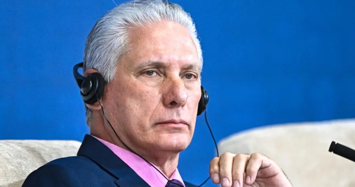 El presidente de Cuba, Miguel Díaz-Canel