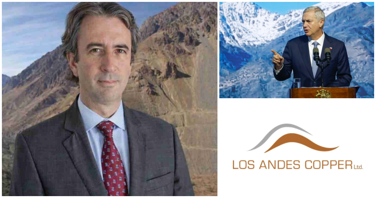 “El tema ya es historia”: La versión del “ministro” anunciado por Los Andes Copper antes que por Kast
