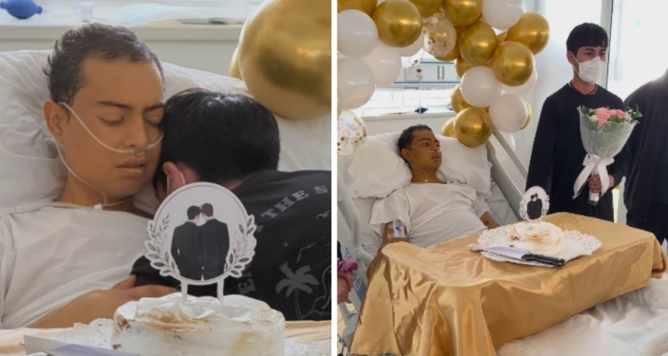 Muere joven que se casó con su pareja en emotiva ceremonia en Hospital de Ovalle