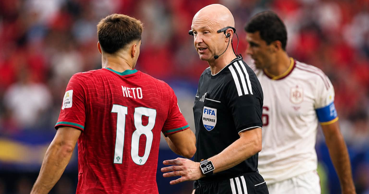 Mundial 2026 Anthony Taylor en el España Portugal
