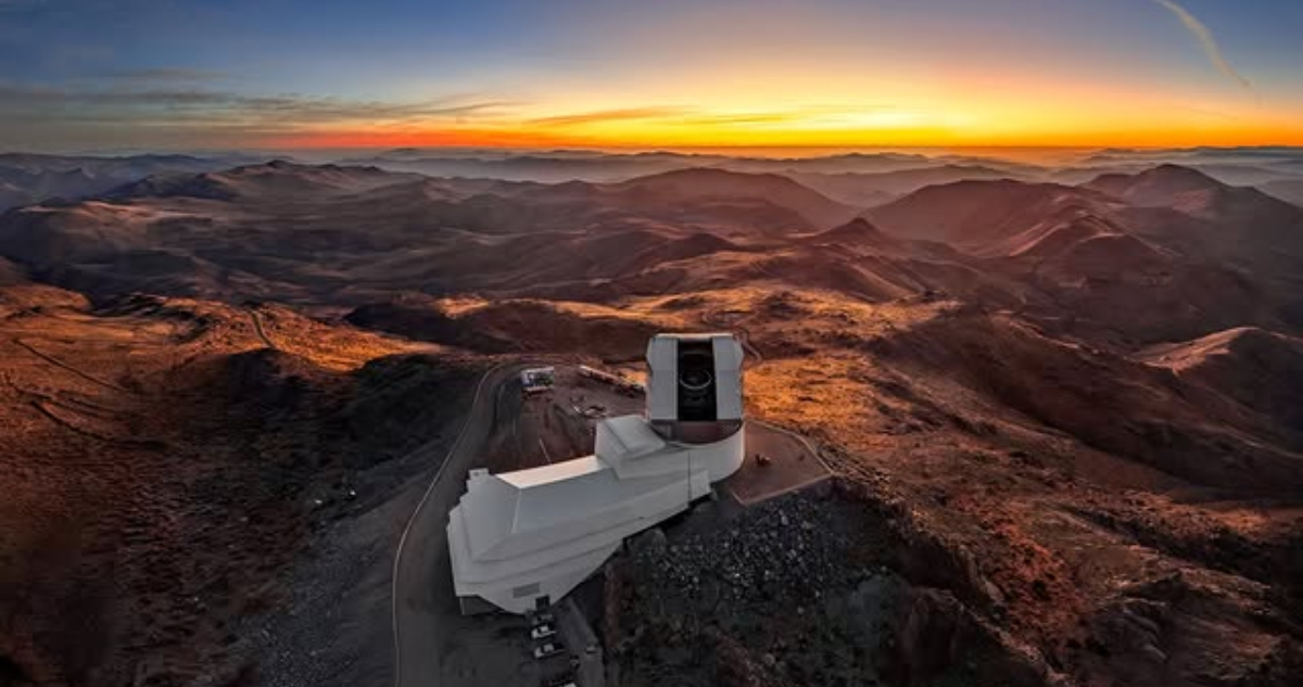 Foto del Observatorio Vera C. Rubin